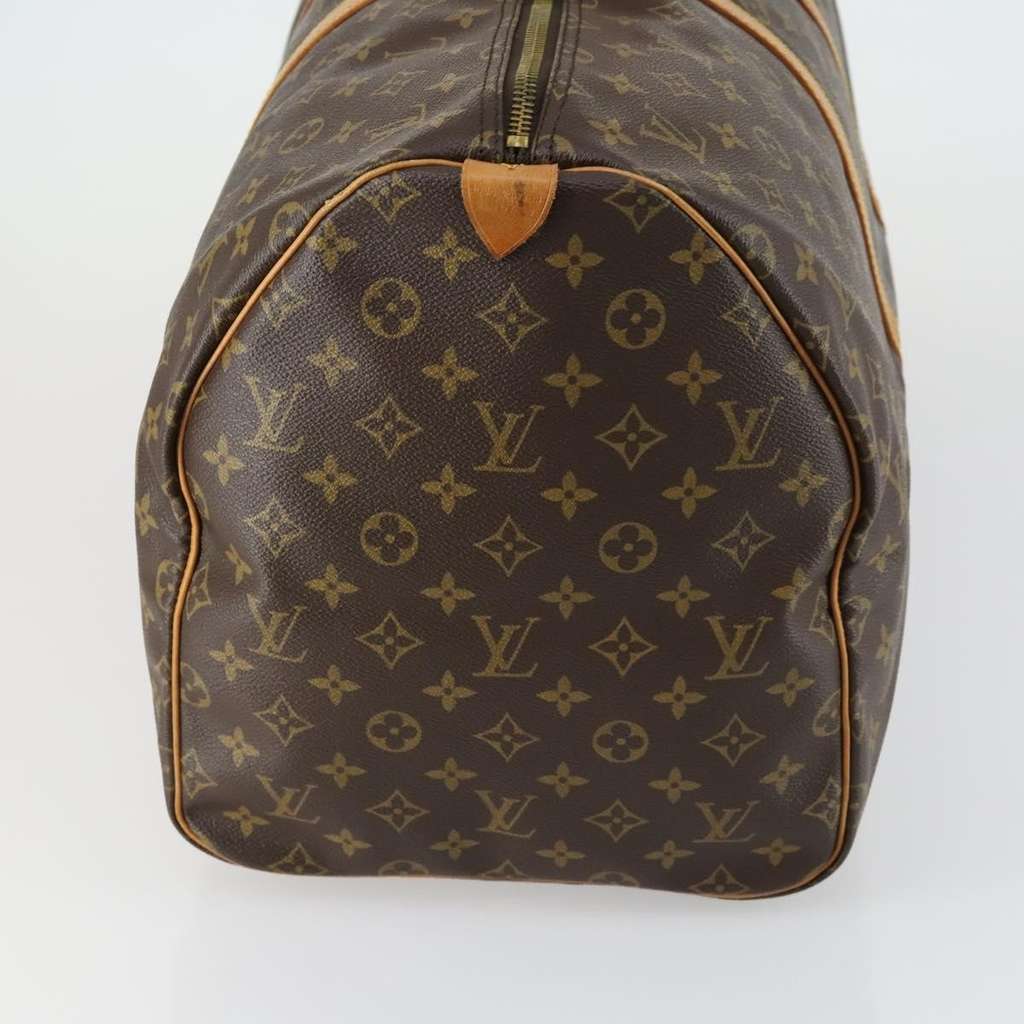 Louis Vuitton Keepall Bag Brown Canvas Good condition - Model View