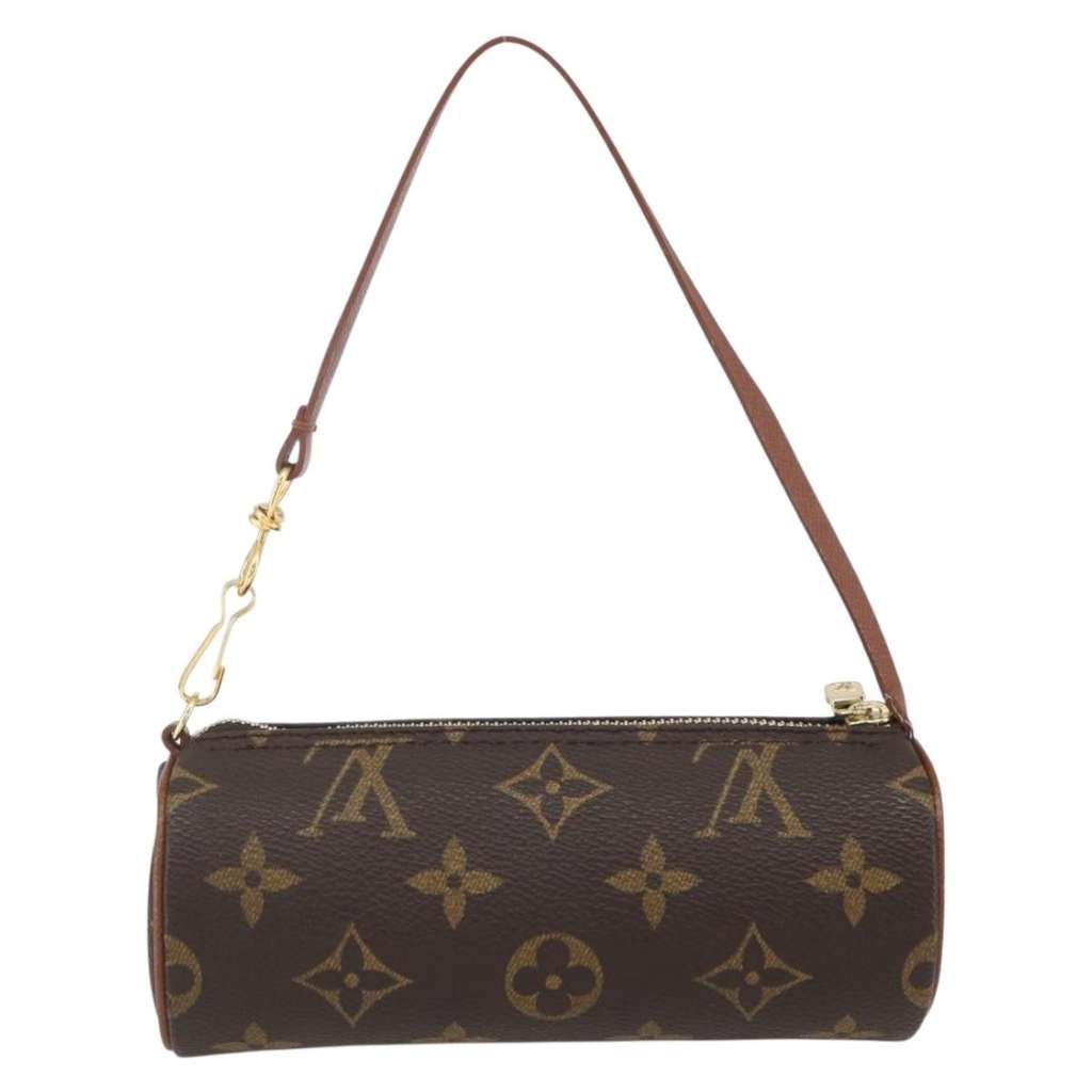 Louis Vuitton Papillon Pochette Brown Canvas Good condition - Back View