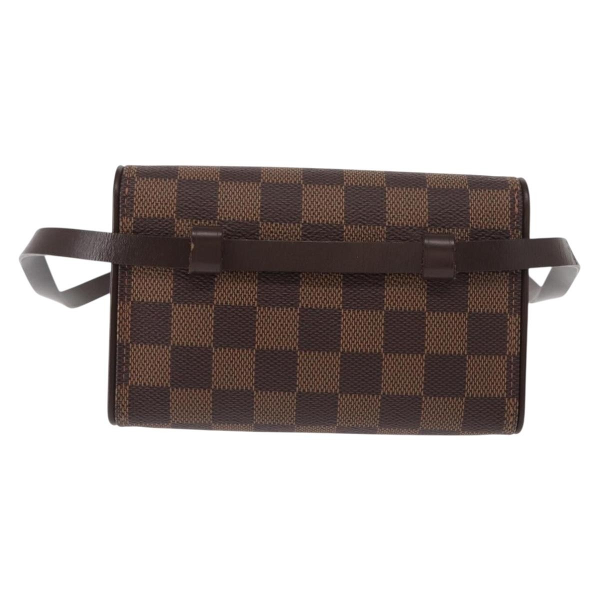 Louis Vuitton Florentine Waist Bag Brown Canvas Good condition - Back View