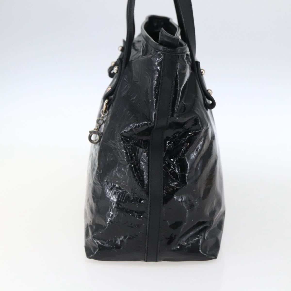 Salvatore Ferragamo Gancini Tote Black Good condition - Model View