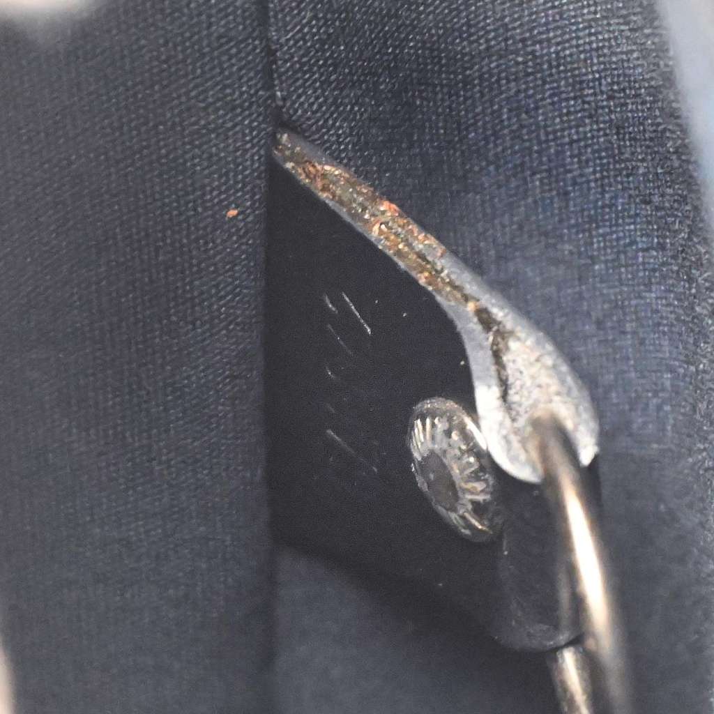 Louis Vuitton Mat Allston Handbag Blue Leather Good condition - Box View