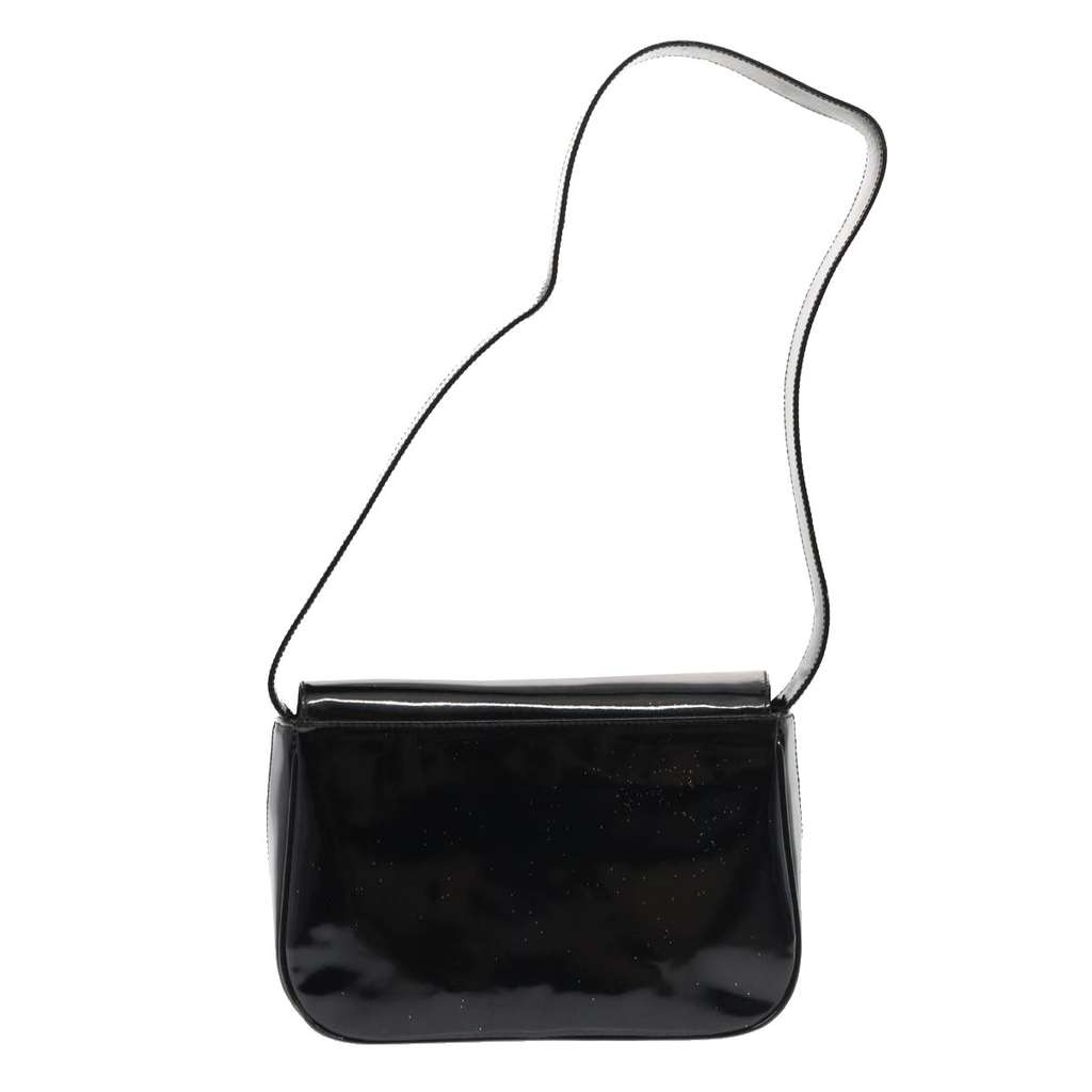 Salvatore Ferragamo Vala Shoulder Bag Black Good condition - Back View