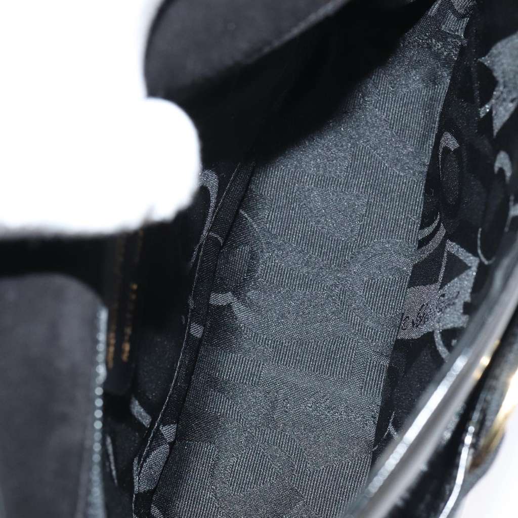 Salvatore Ferragamo Vala Shoulder Bag Black Good condition - Box View