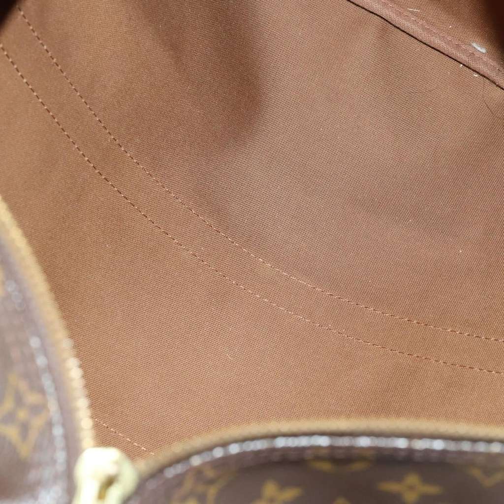 Louis Vuitton Keepall Bag Brown Canvas Fair condition - Box View