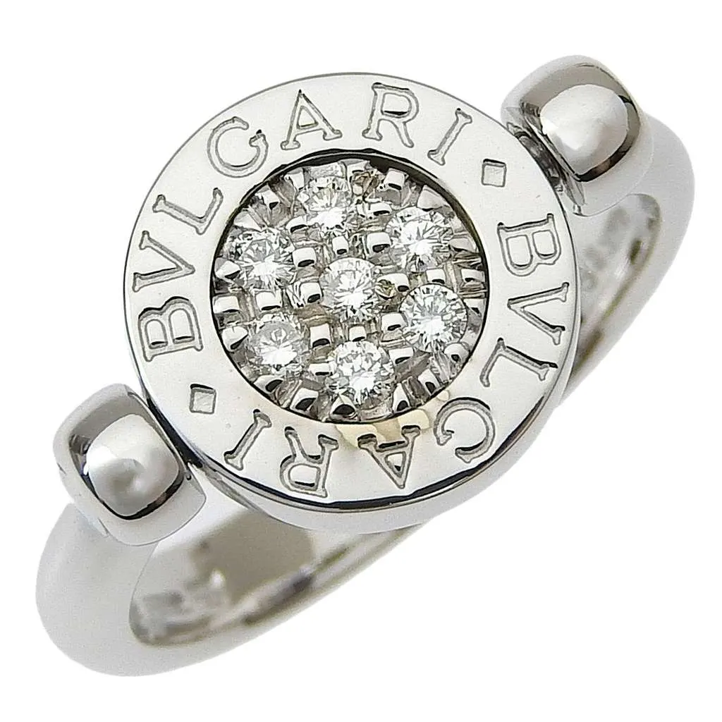 Bvlgari Bvlgari Bvlgari Flip Ring Silver Good - Front View