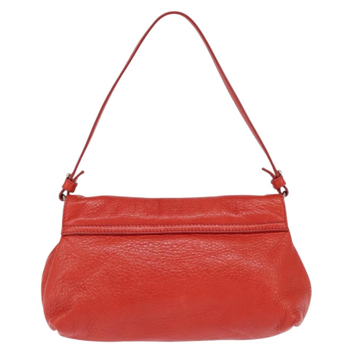 Chloe Lily Shoulder bag Red Leather Good condition - Back View