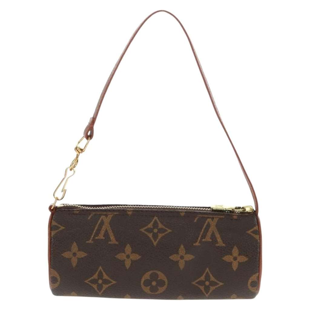 Louis Vuitton Papillon Pochette Brown Canvas Good condition - Back View