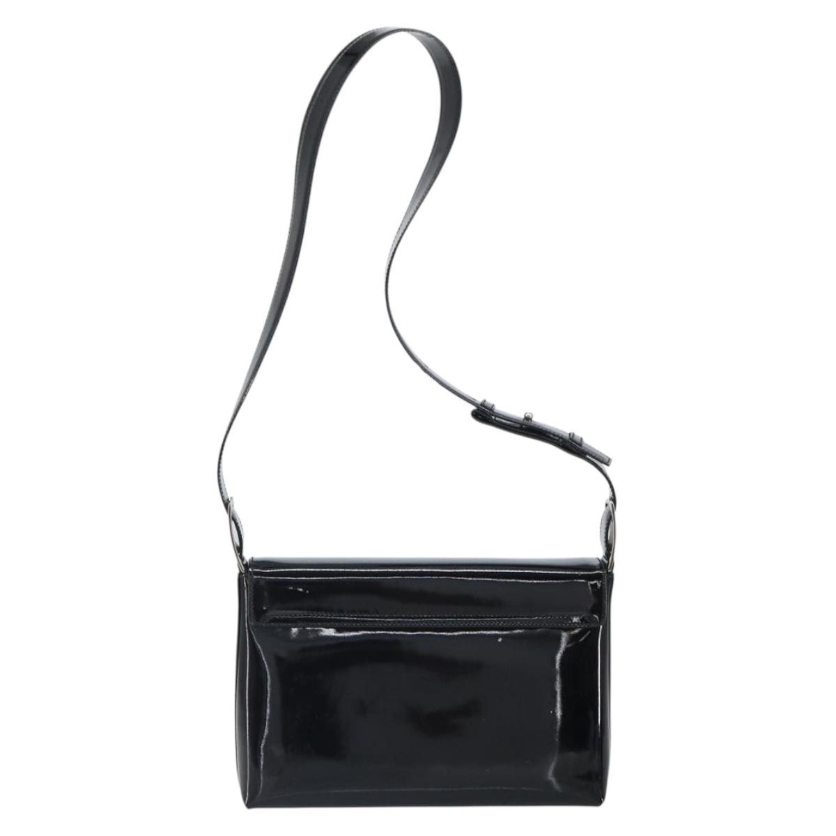 Salvatore Ferragamo Vintage Shoulder Bag Black Good condition - Back View