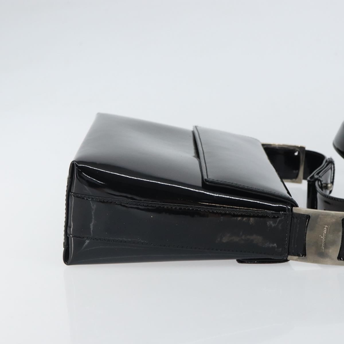 Salvatore Ferragamo Vintage Shoulder Bag Black Good condition - Inside View