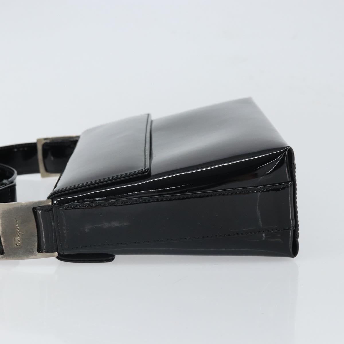 Salvatore Ferragamo Vintage Shoulder Bag Black Good condition - Model View