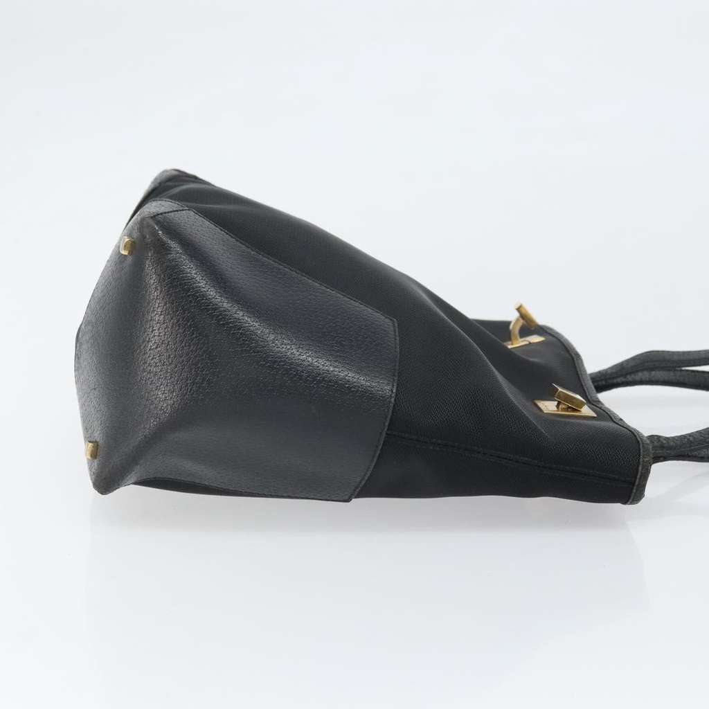 Salvatore Ferragamo Vintage Tote bag Black Canvas Fair condition - Inside View