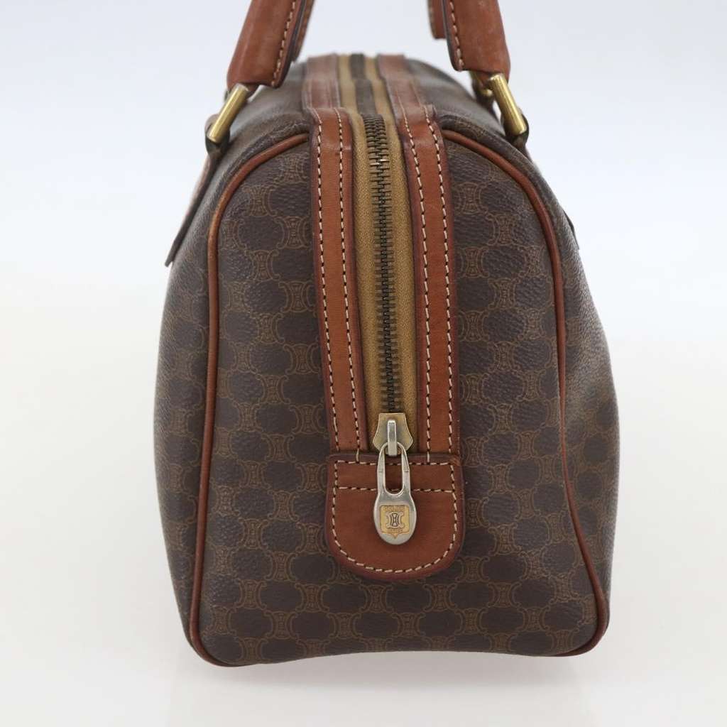 Celine Boston Bag Brown Canvas Good condition - Inside View