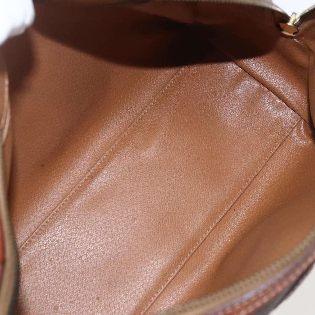 Celine Boston Bag Brown Canvas Good condition - Box View