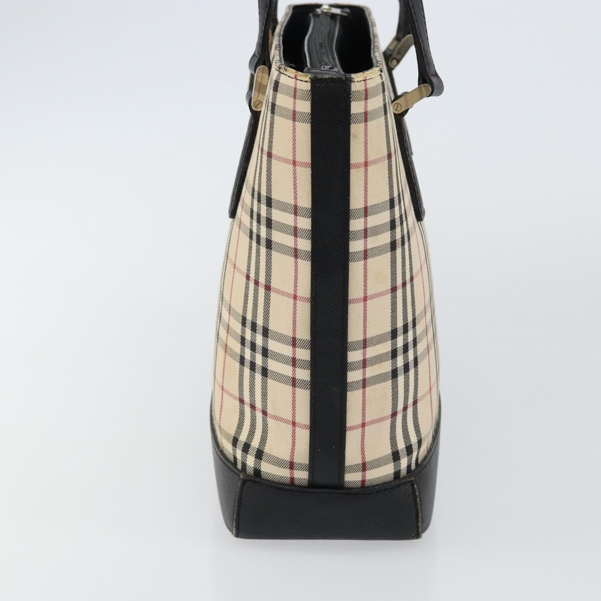 Burberry Vintage Zip Tote Beige Canvas Good condition - Model View