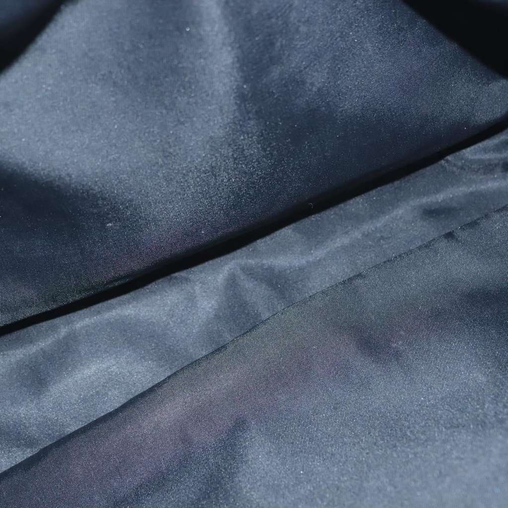 Prada Logo Flat Tote Bag. Black Good condition - Box View