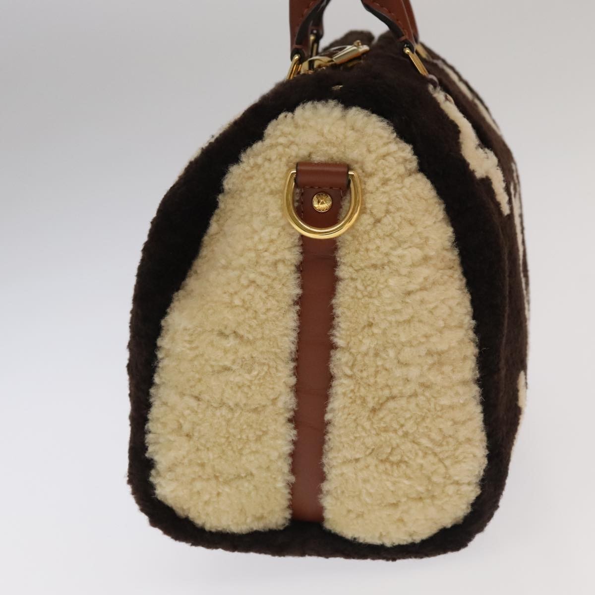Louis Vuitton Speedy Bandouliere Bag Brown Fur Very good condition - Inside View
