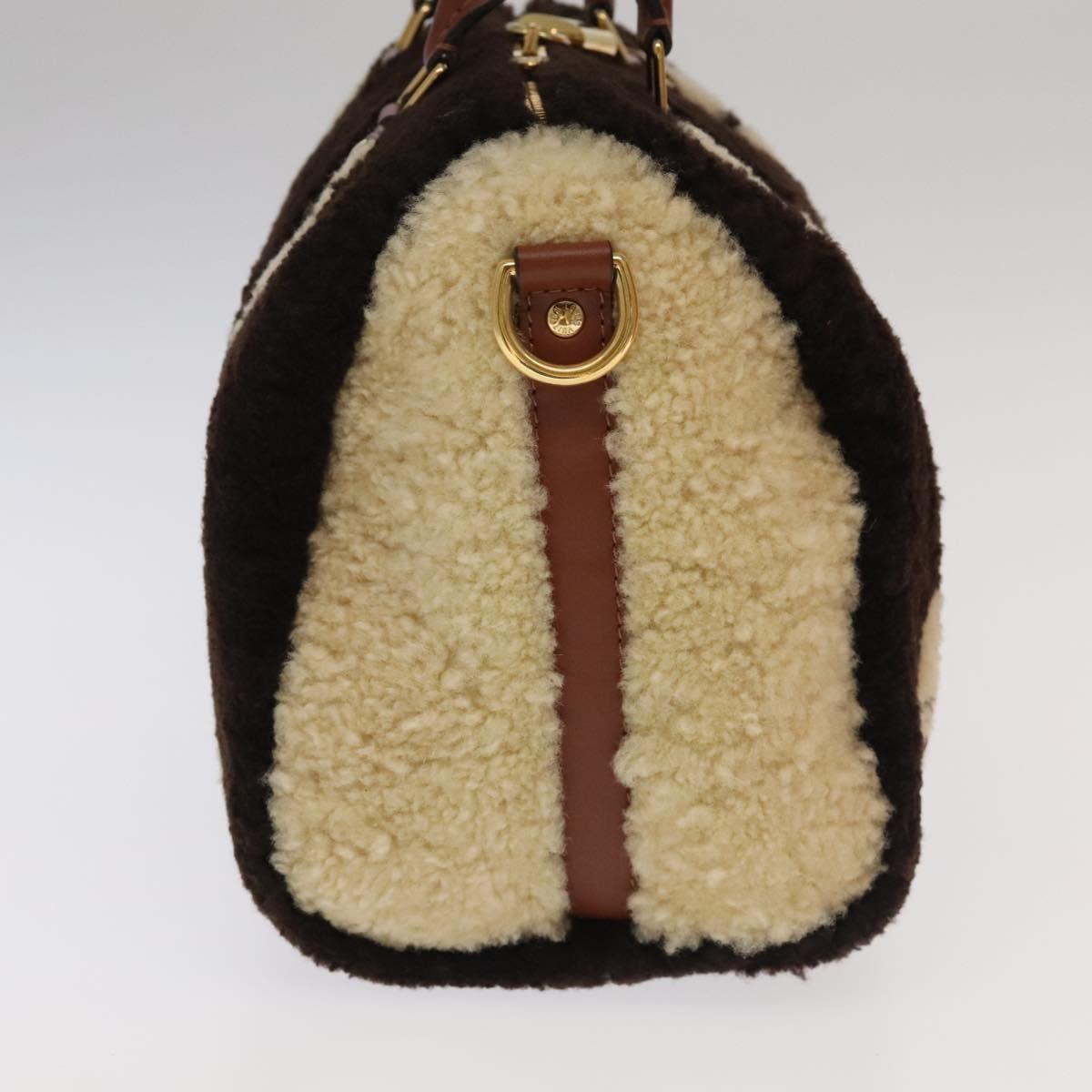 Louis Vuitton Speedy Bandouliere Bag Brown Fur Very good condition - Model View