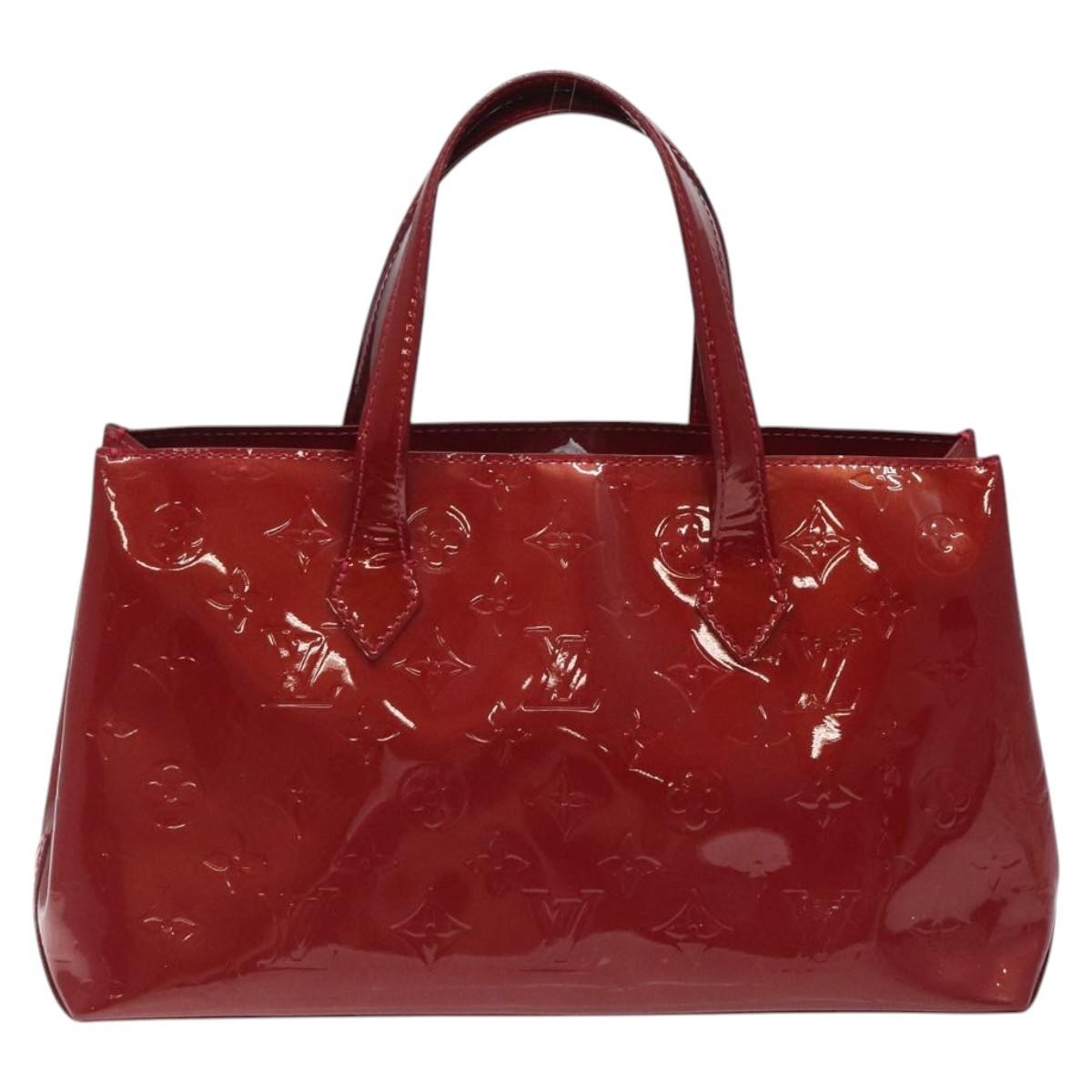 Louis Vuitton Wilshire Handbag Red Good condition - Back View