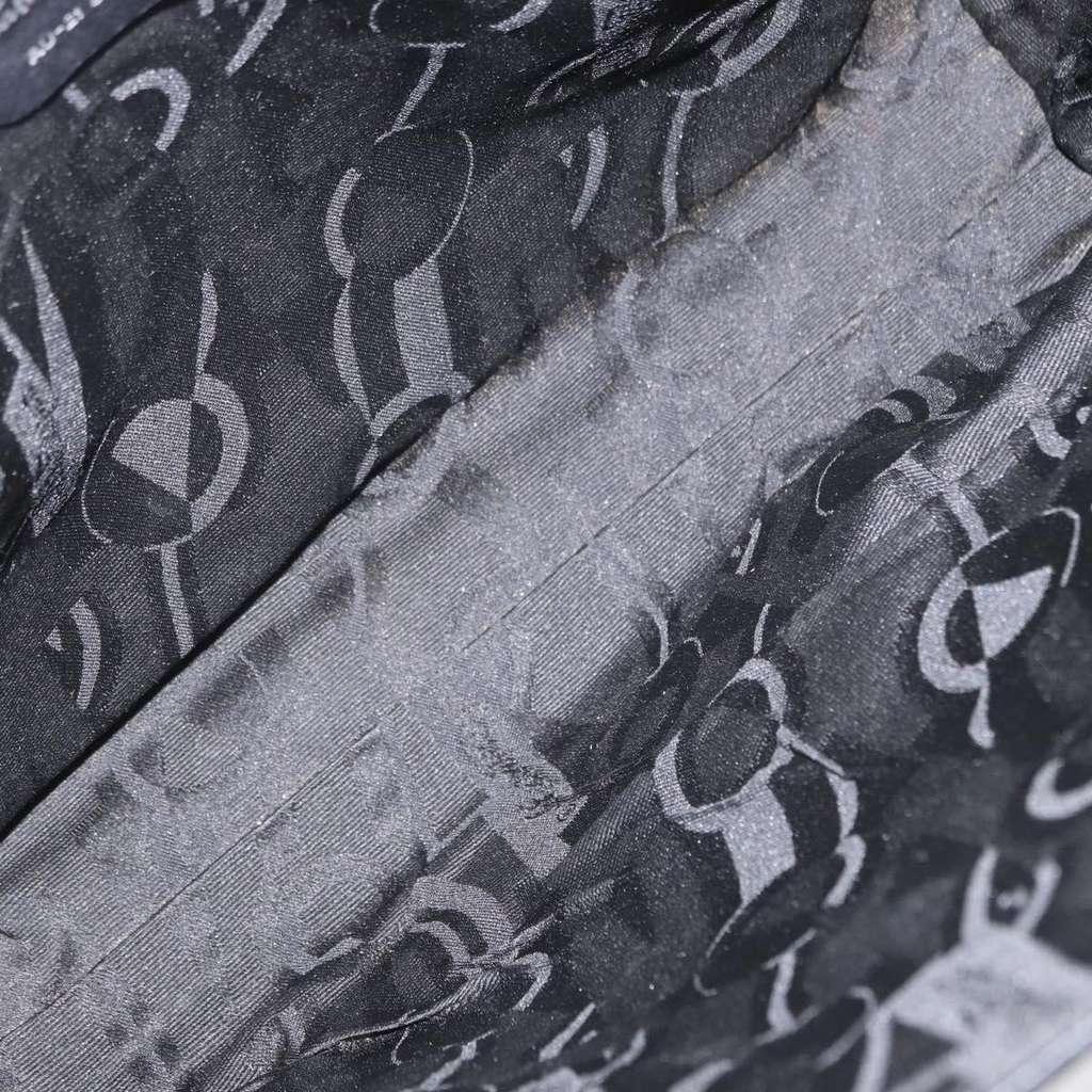 Salvatore Ferragamo Vintage Shoulder Bag Black Leather Good condition - Box View