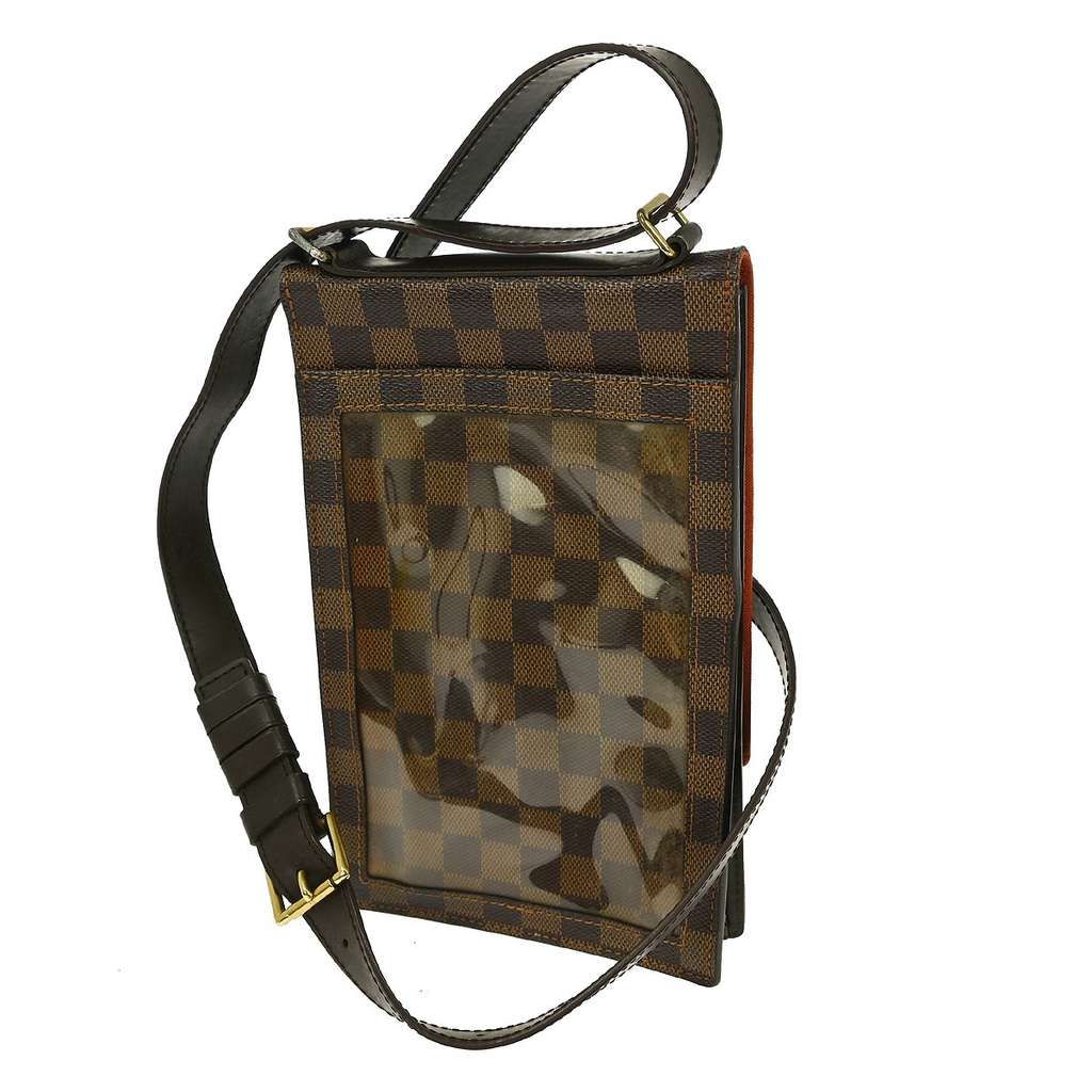 Louis Vuitton Portobello Messenger Brown Canvas Good condition - Back View