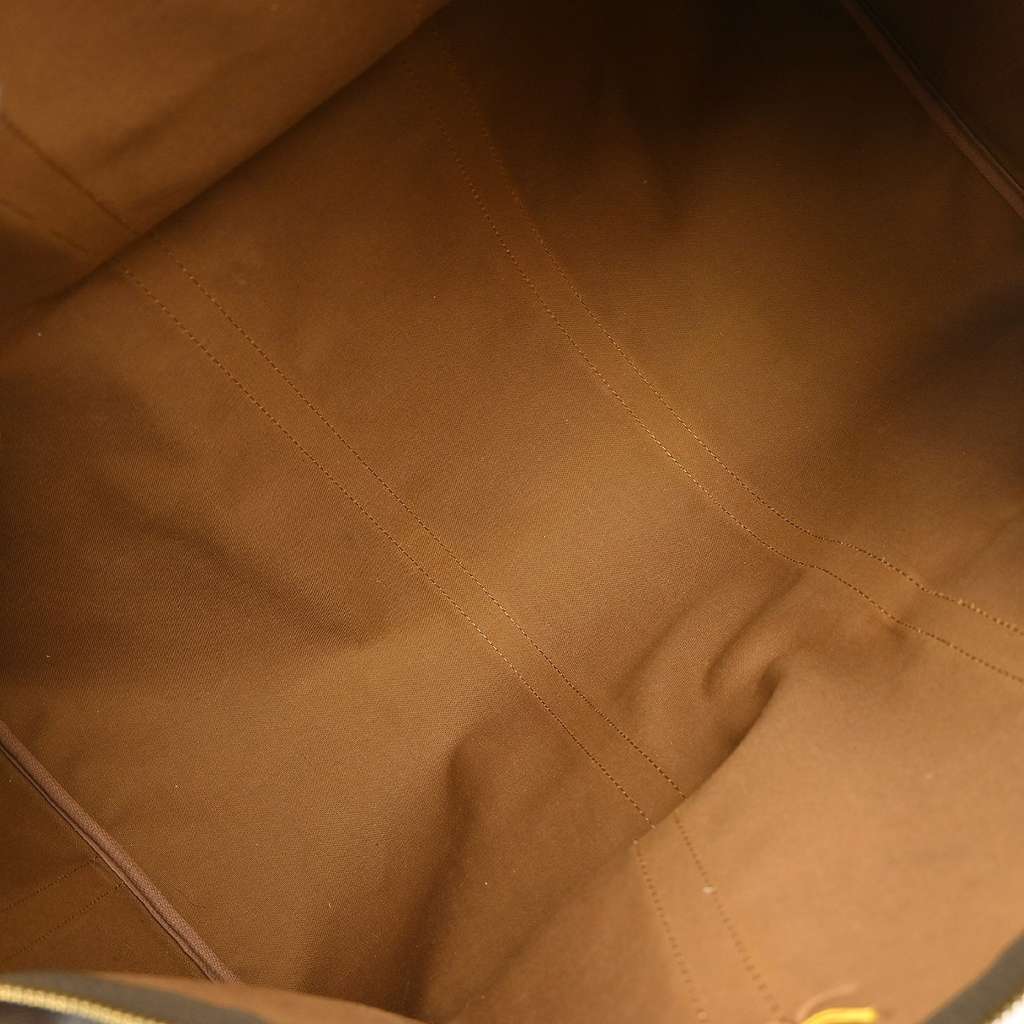 Louis Vuitton Keepall Bag Brown Canvas Fair condition - Inside View