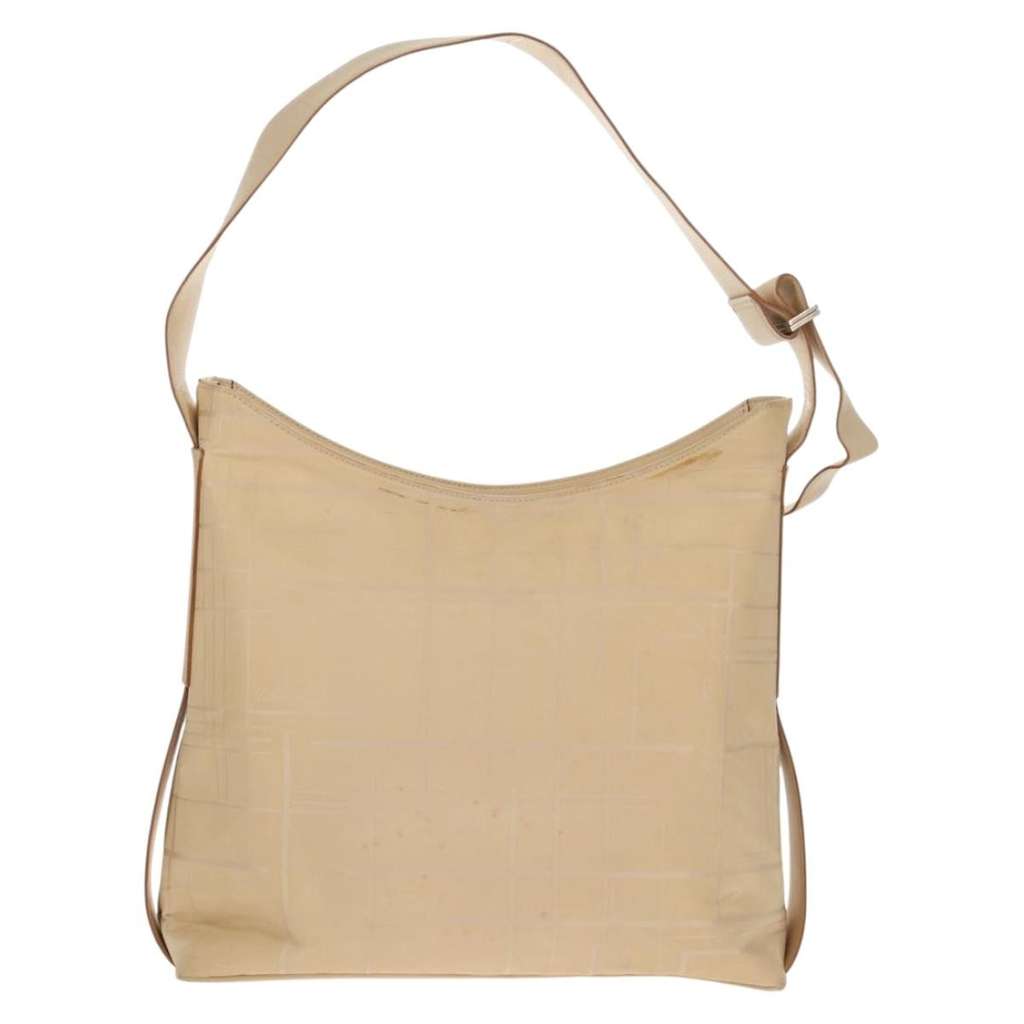 Salvatore Ferragamo Vintage Shoulder Bag Beige Good condition - Back View