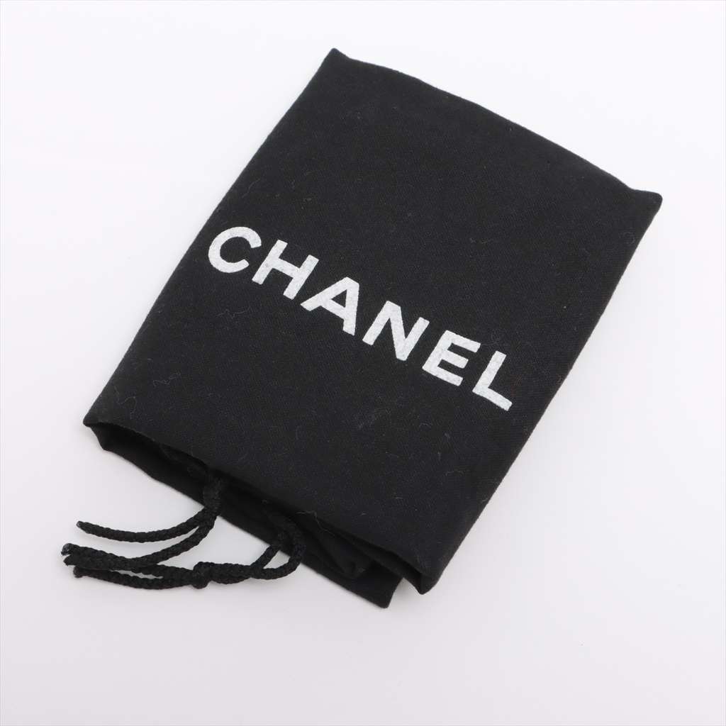 Chanel Chanel Matelassé Cuir Noir Blue Leather Good condition - Box View