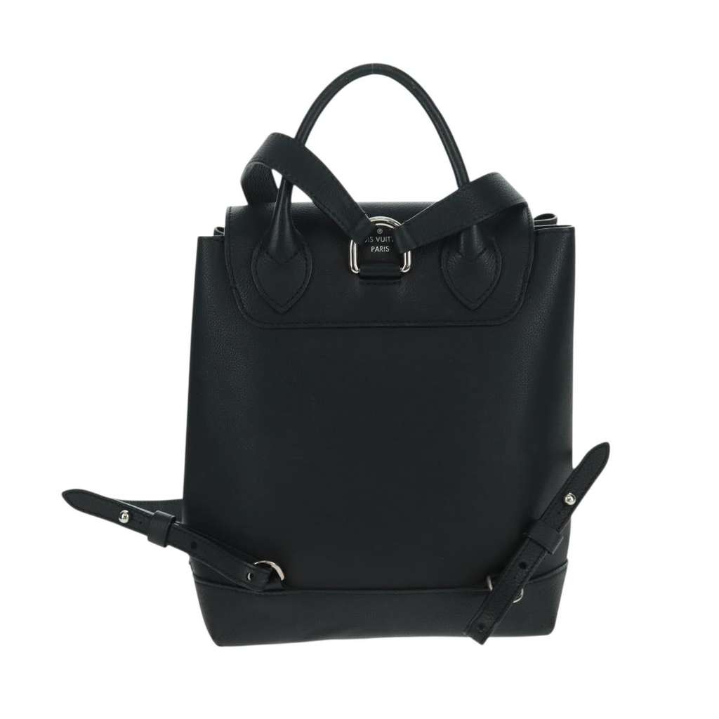 Louis Vuitton Lockme Backpack Black Leather Good condition - Back View