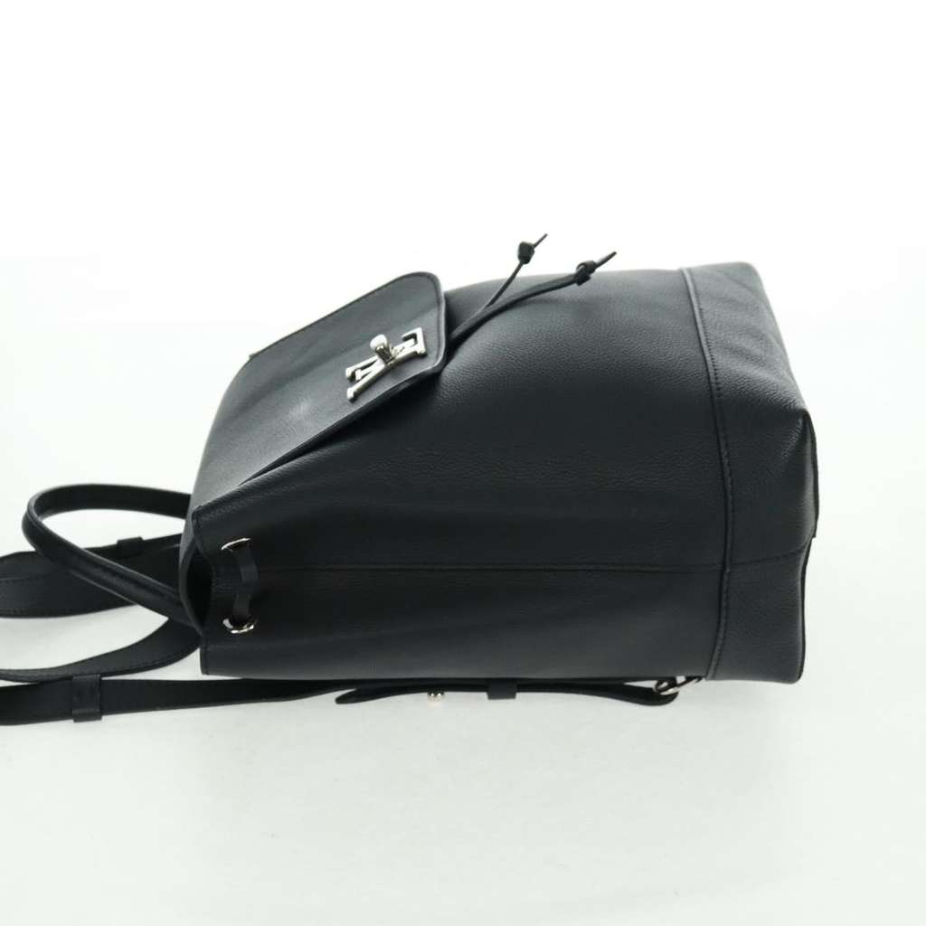 Louis Vuitton Lockme Backpack Black Leather Good condition - Inside View