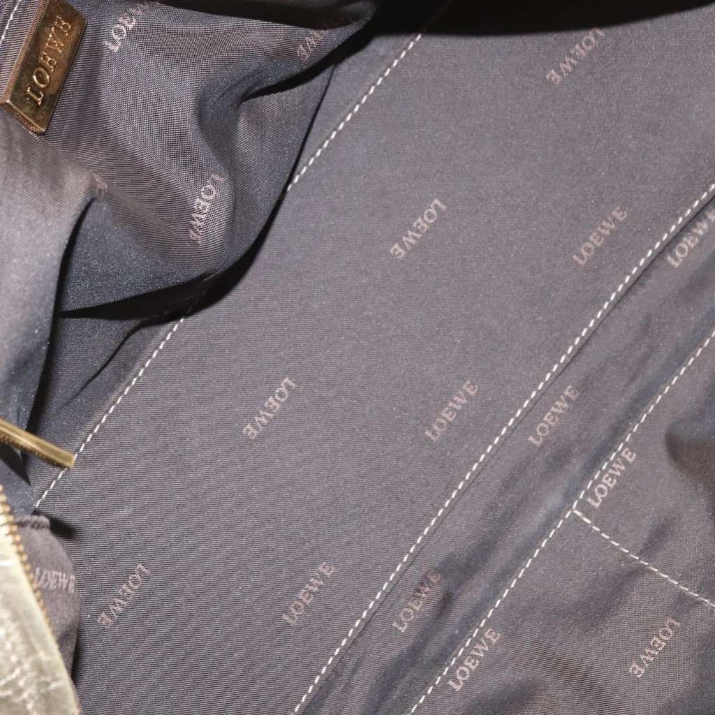 Loewe Amazona NM Bag Gold Leather Fair condition - Box View