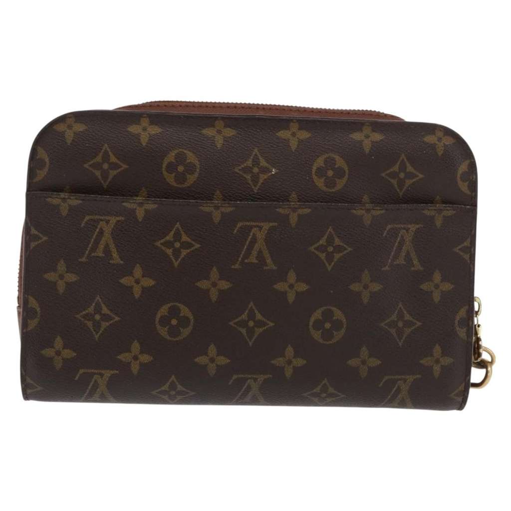 Louis Vuitton Pochette Orsay Brown Canvas Good condition - Back View