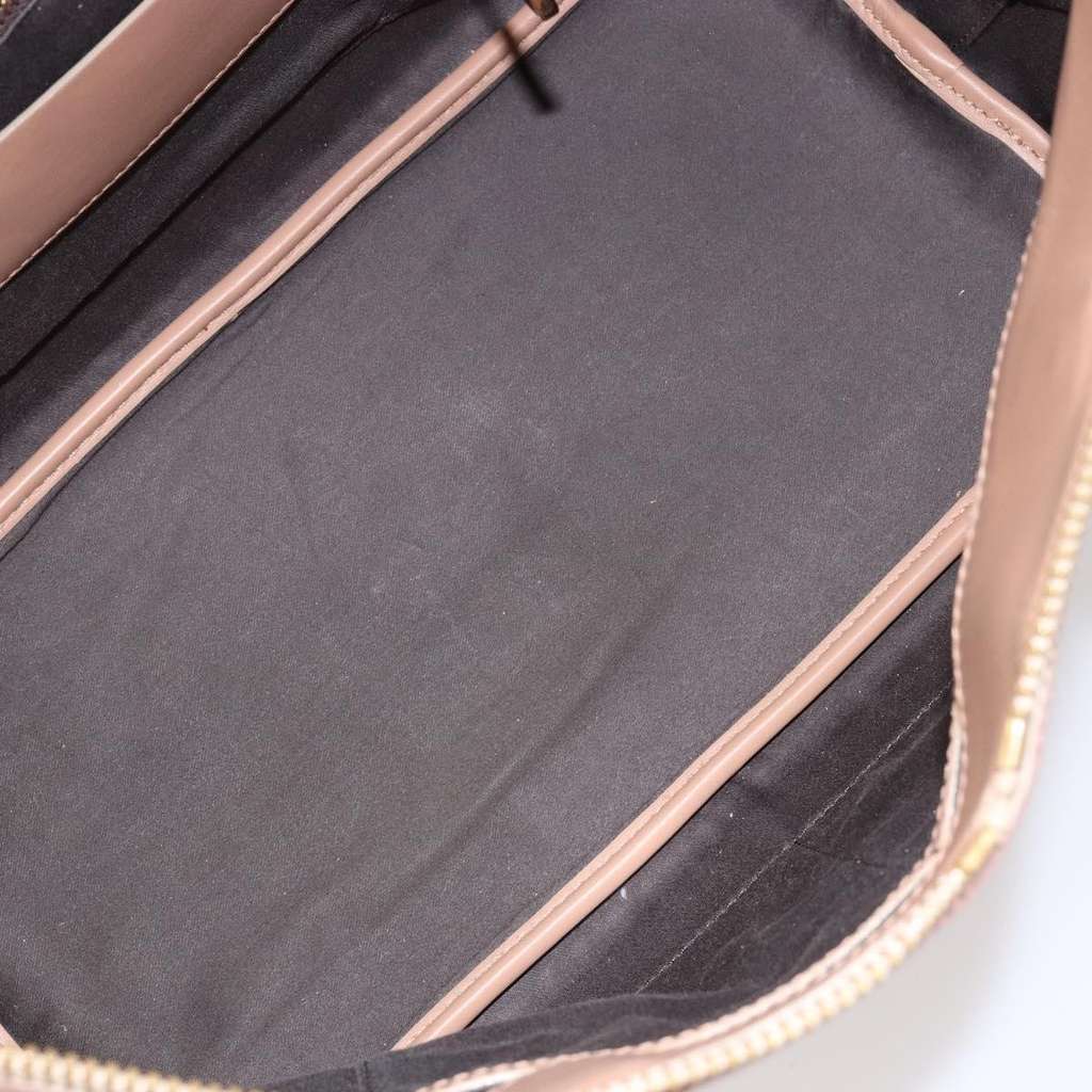 Chloe Bicolor Baylee Satchel Orange Leather Good condition - Box View