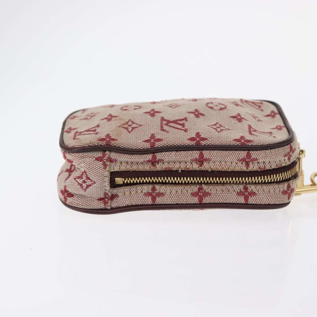 Louis Vuitton Camera Bag Red Canvas Good condition - Inside View