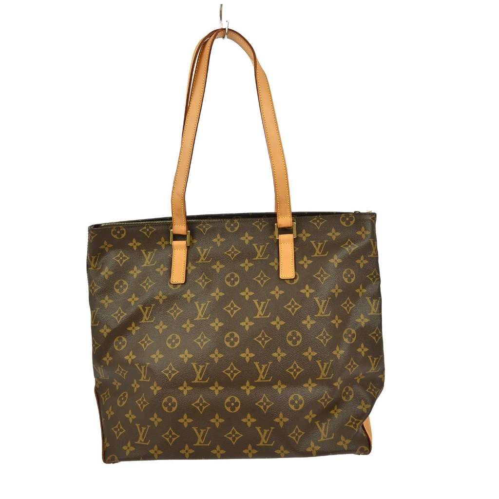Louis Vuitton Cabas Mezzo Brown Canvas Good condition - Back View