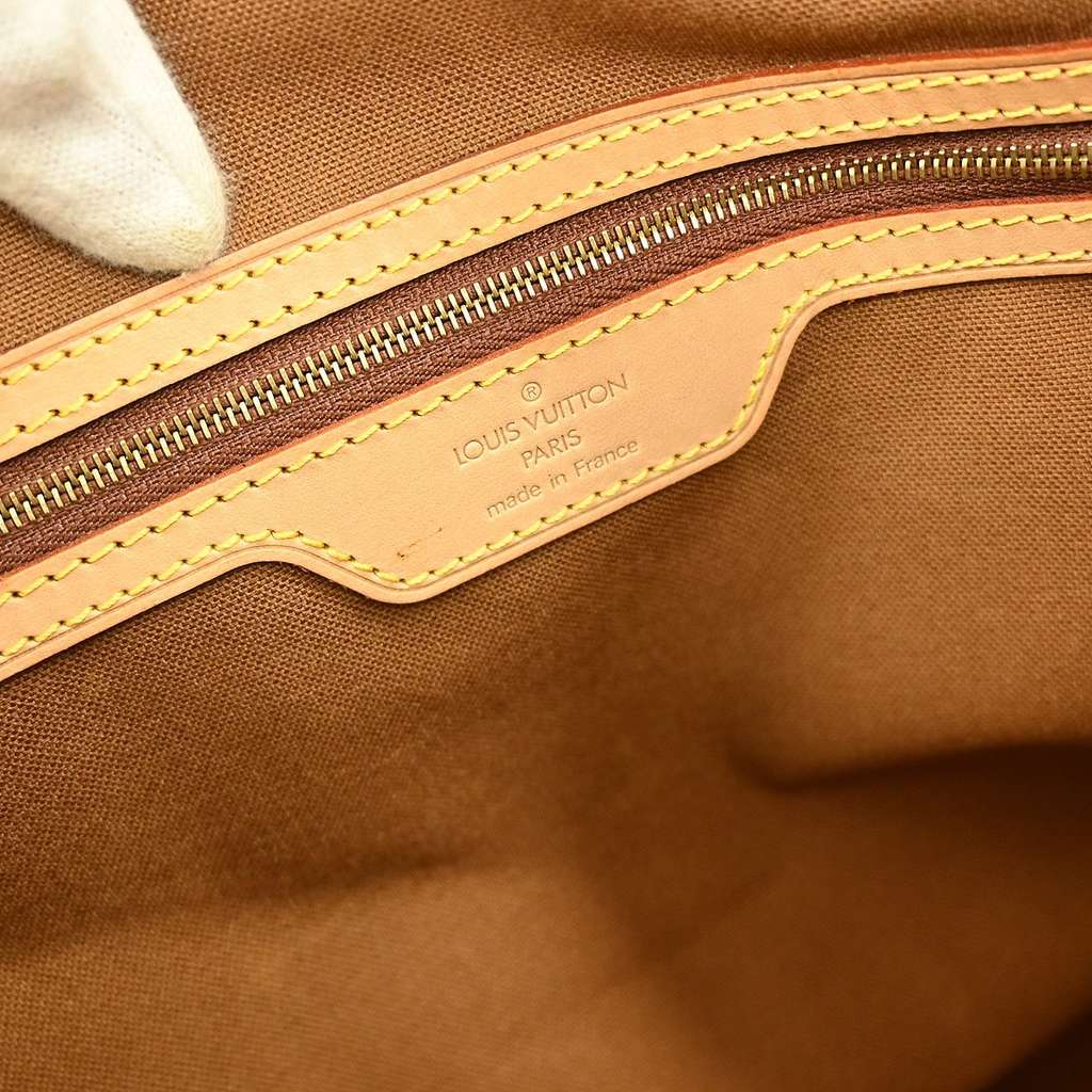 Louis Vuitton Cabas Mezzo Brown Canvas Good condition - Model View