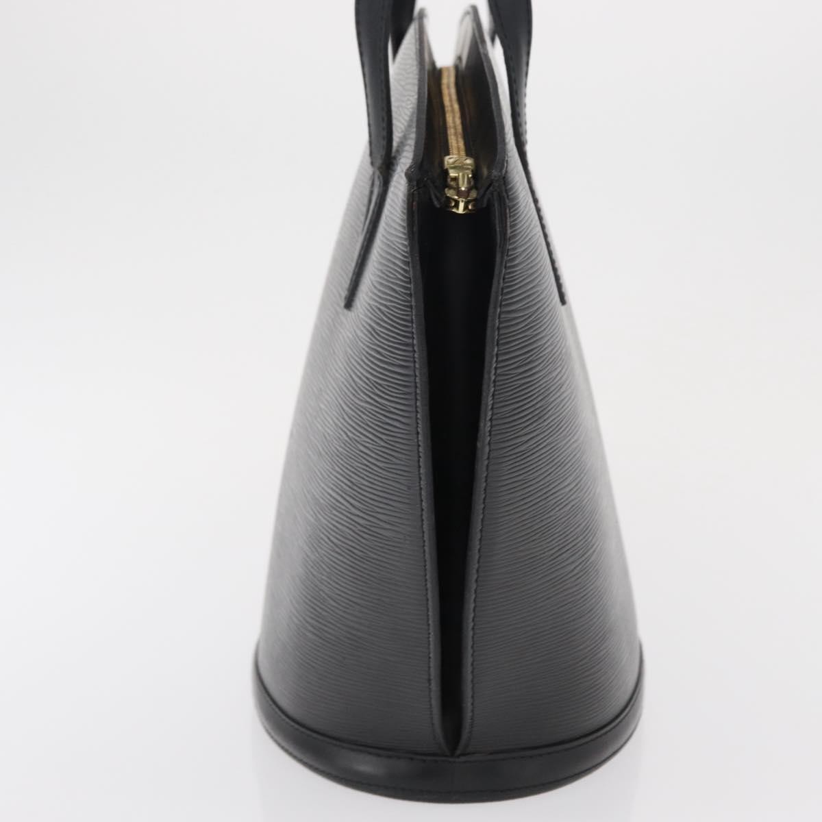 Louis Vuitton Saint Jacques Handbag Black Leather Good condition - Model View