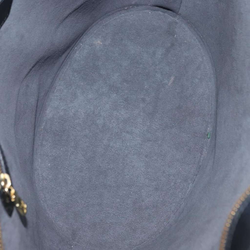 Louis Vuitton Saint Jacques Handbag Black Leather Good condition - Box View