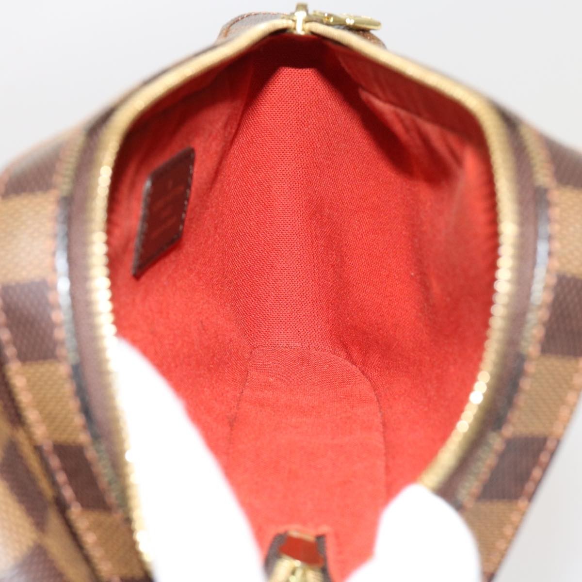 Louis Vuitton Geronimos Waist Bag Brown Canvas Good condition - Box View