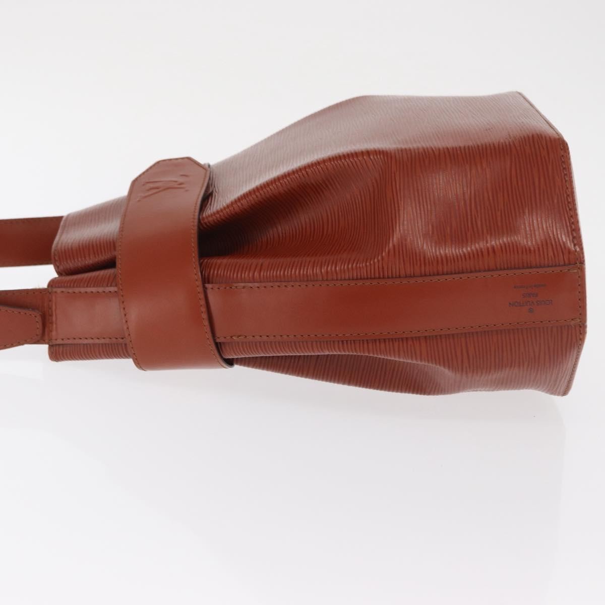 Louis Vuitton Vintage Sac d'Epaule Handbag Brown Leather Good condition - Model View