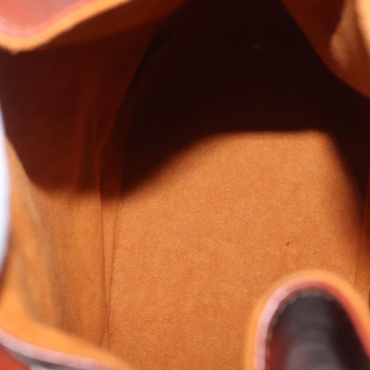 Louis Vuitton Vintage Sac d'Epaule Handbag Brown Leather Good condition - Box View