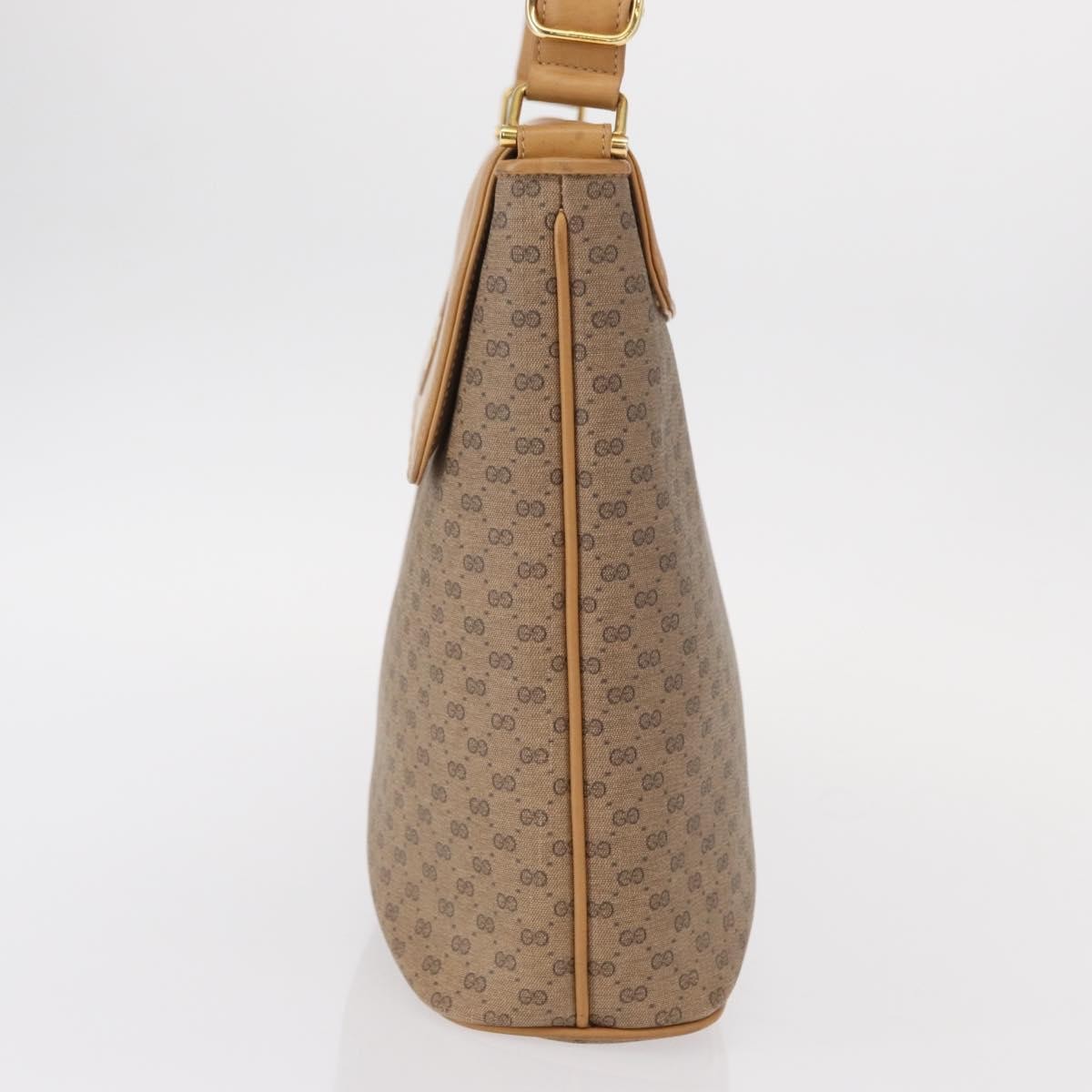 Gucci Micro GG supreme shoulder bag Beige Canvas Good condition - Inside View