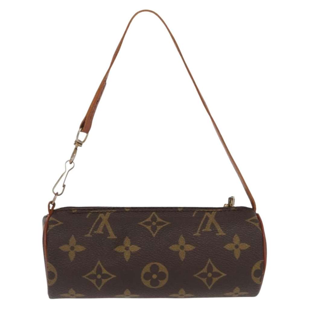 Louis Vuitton Papillon Pochette Brown Canvas Good condition - Back View