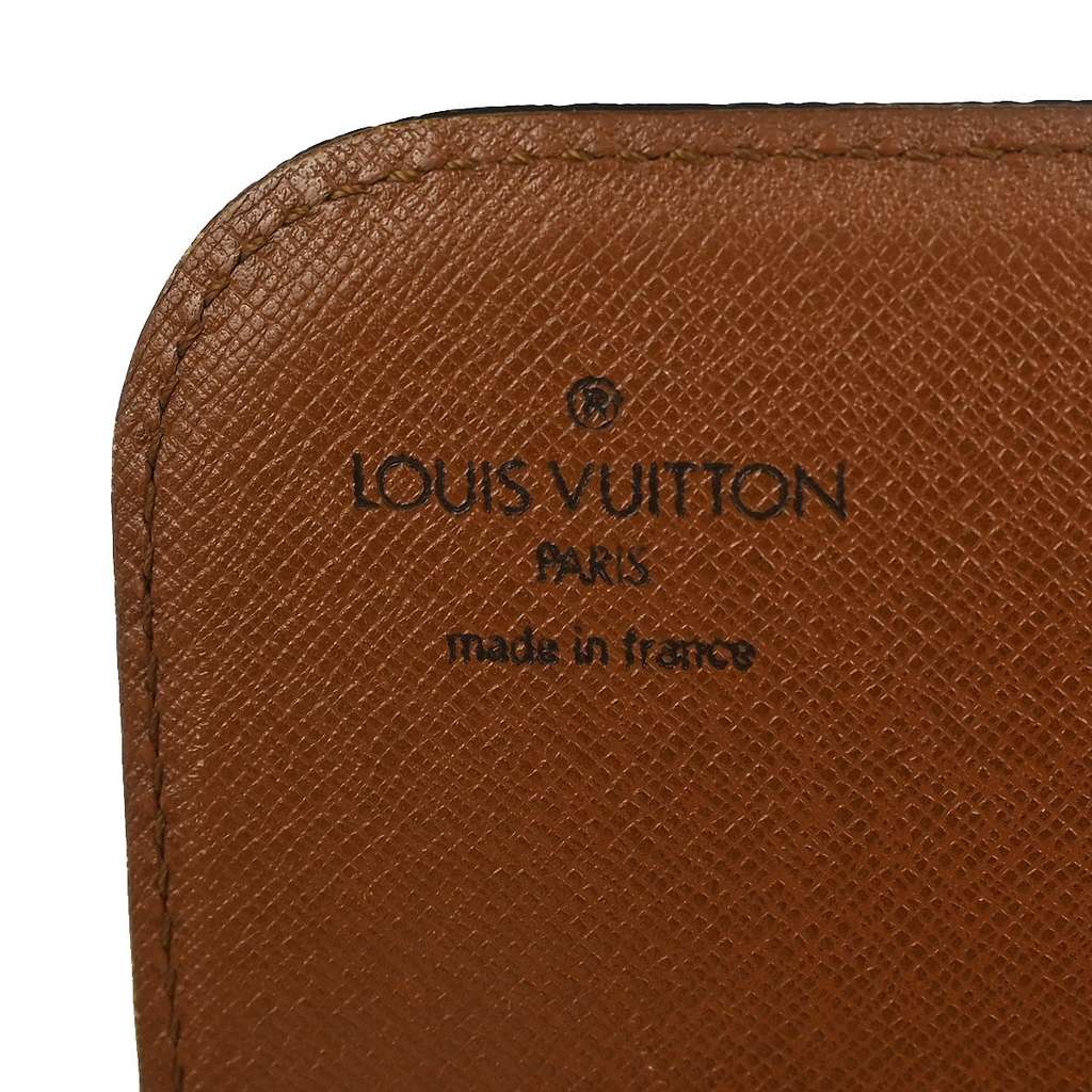 Louis Vuitton Cartouchiere Handbag Brown Canvas Fair condition - Model View