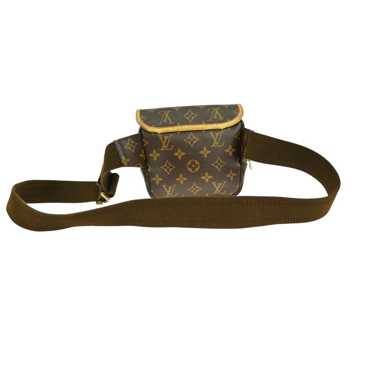 Louis Vuitton Bosphore Waist Bag Brown Canvas Fair condition - Back View
