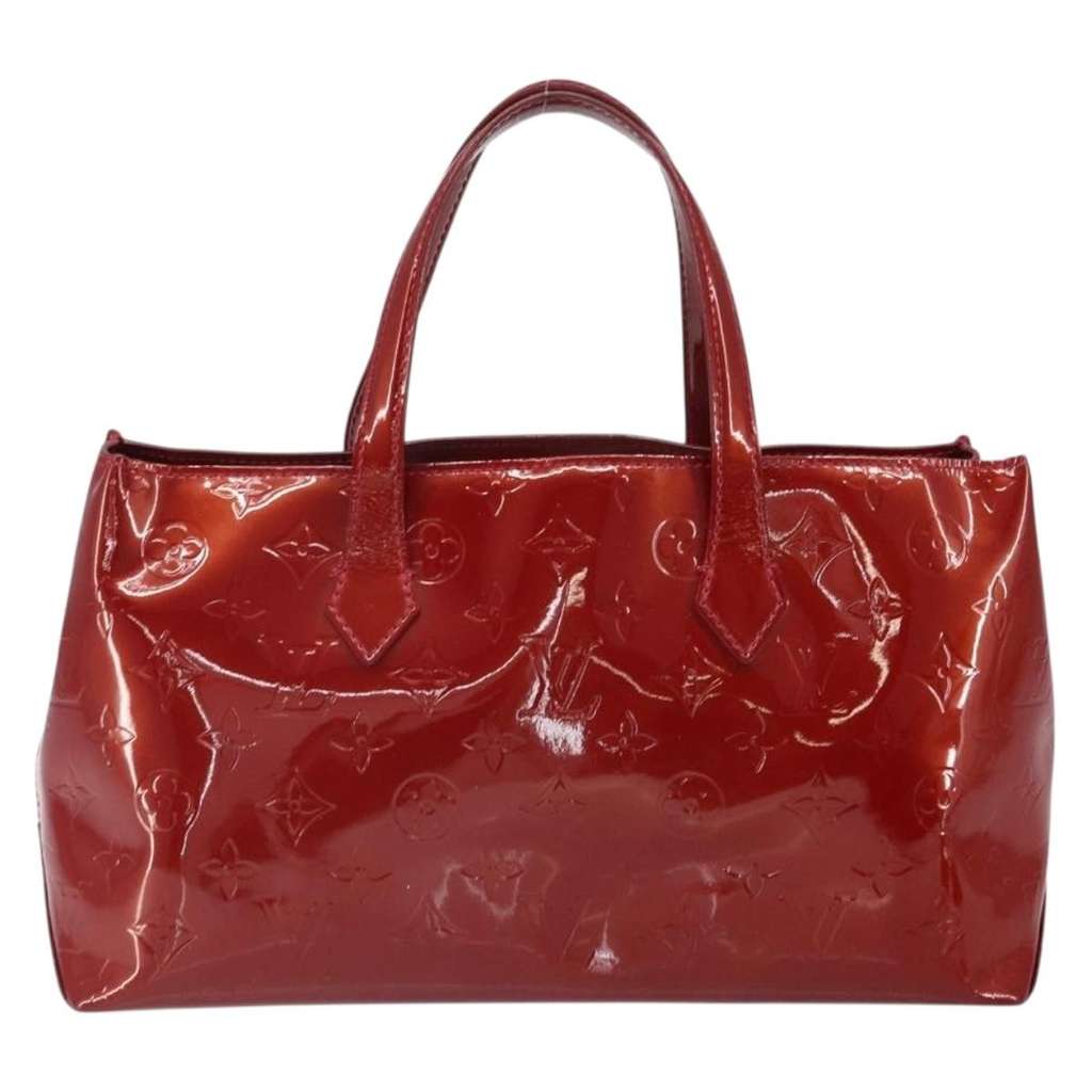 Louis Vuitton Wilshire Handbag Red Good condition - Back View