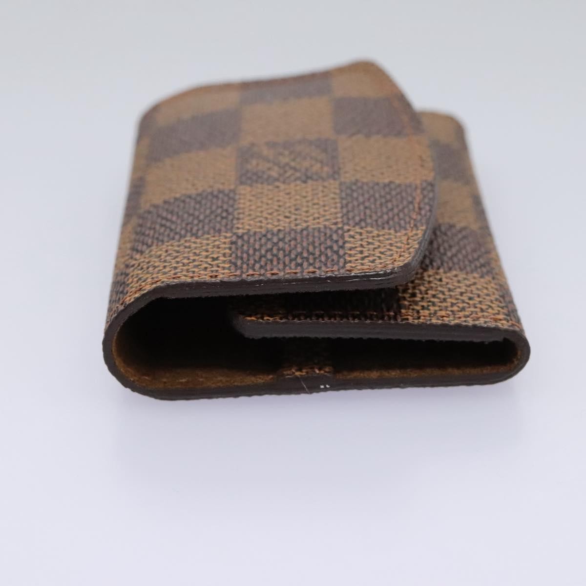 Louis Vuitton Cufflinks Case Brown Canvas Good condition - Inside View