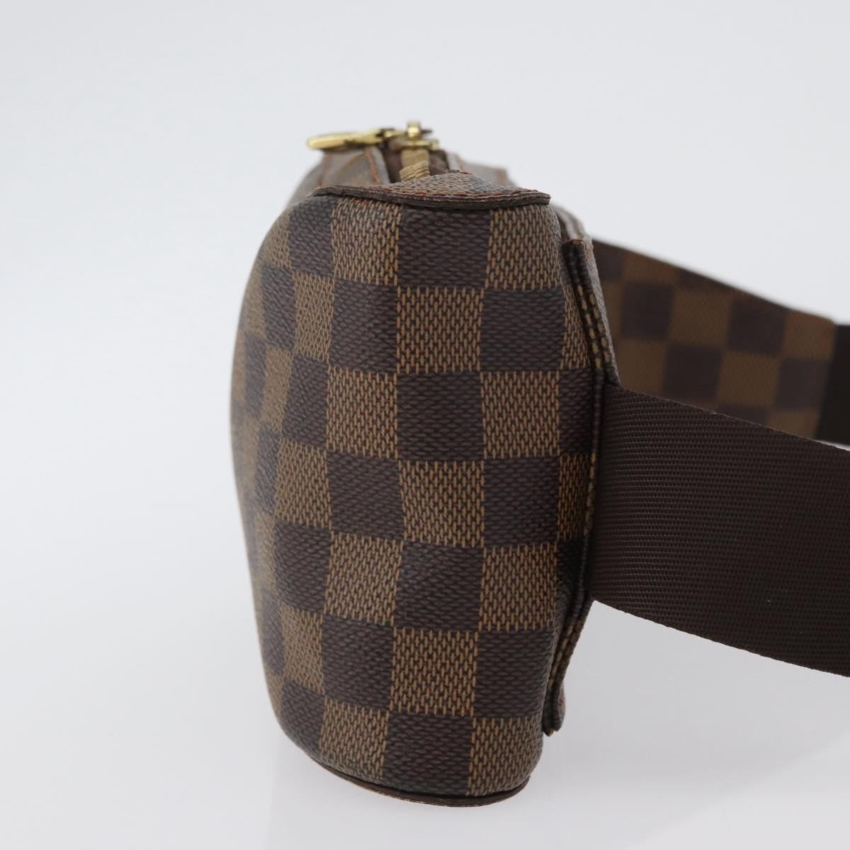 Louis Vuitton Geronimos Waist Bag Brown Canvas Good condition - Inside View