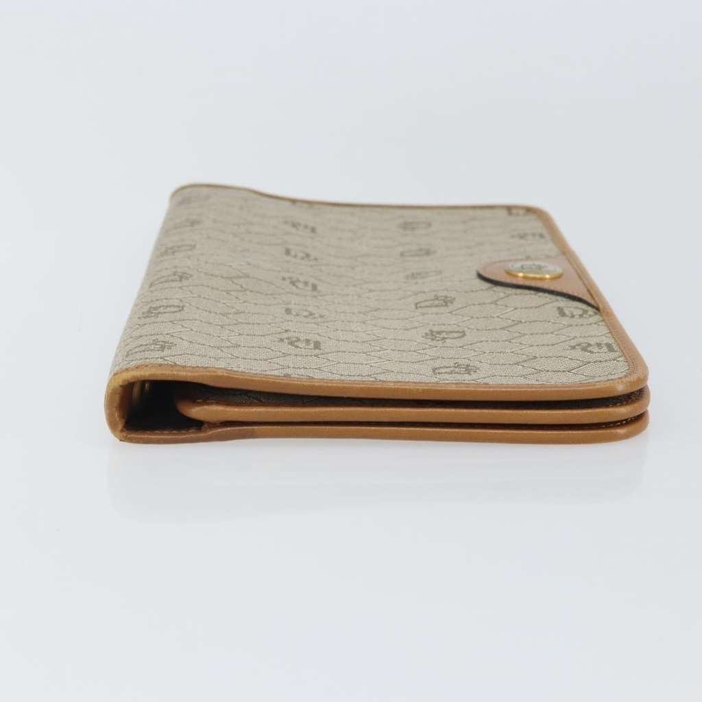 Christian Dior Vintage honeycomb clutch Beige Canvas Good condition - Model View