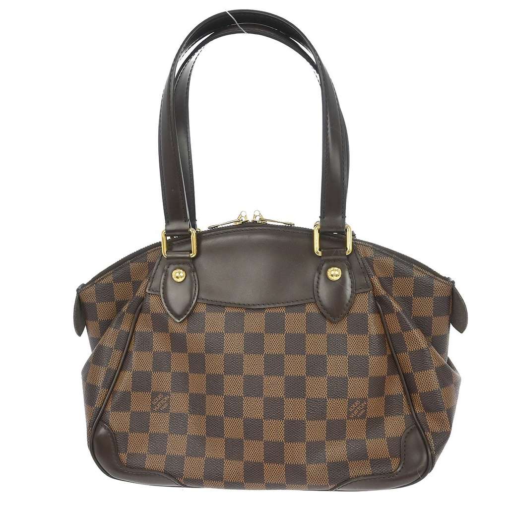 Louis Vuitton Verona Handbag Brown Canvas Good condition - Back View