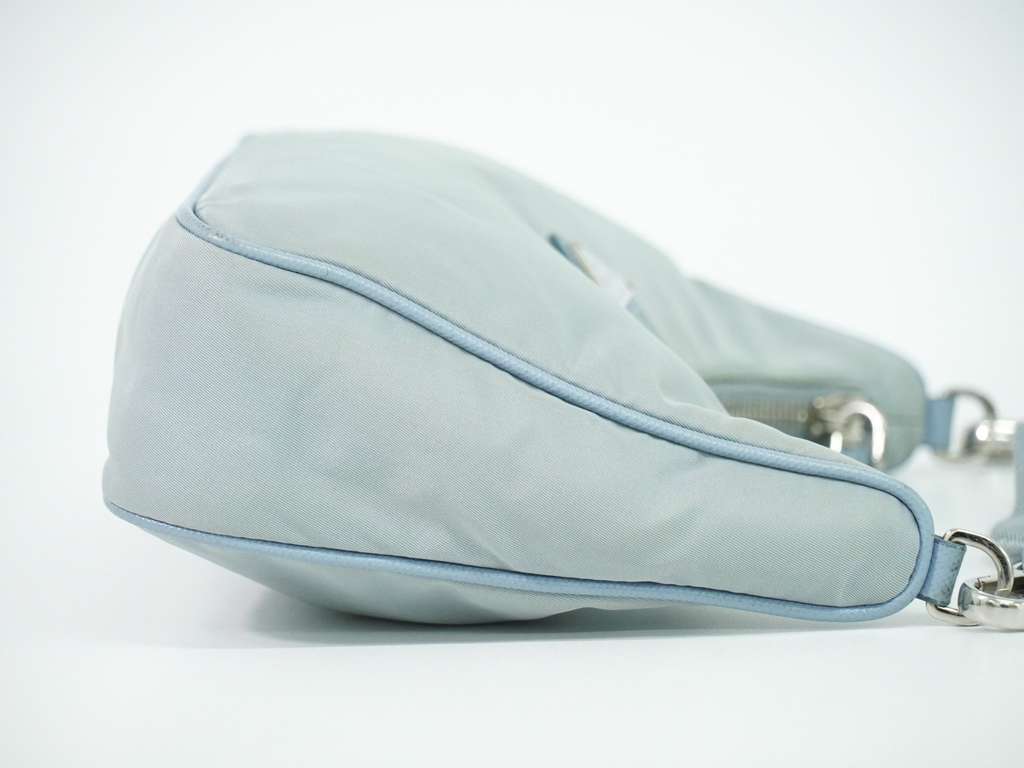 Prada Re-Edition 2005 Shoulder Bag Blue Good condition - Inside View